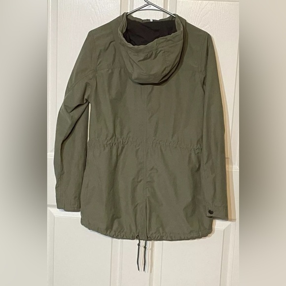 Columbia Size S Cultus Lake Anorak Green Hooded Jacket - Picture 2 of 6